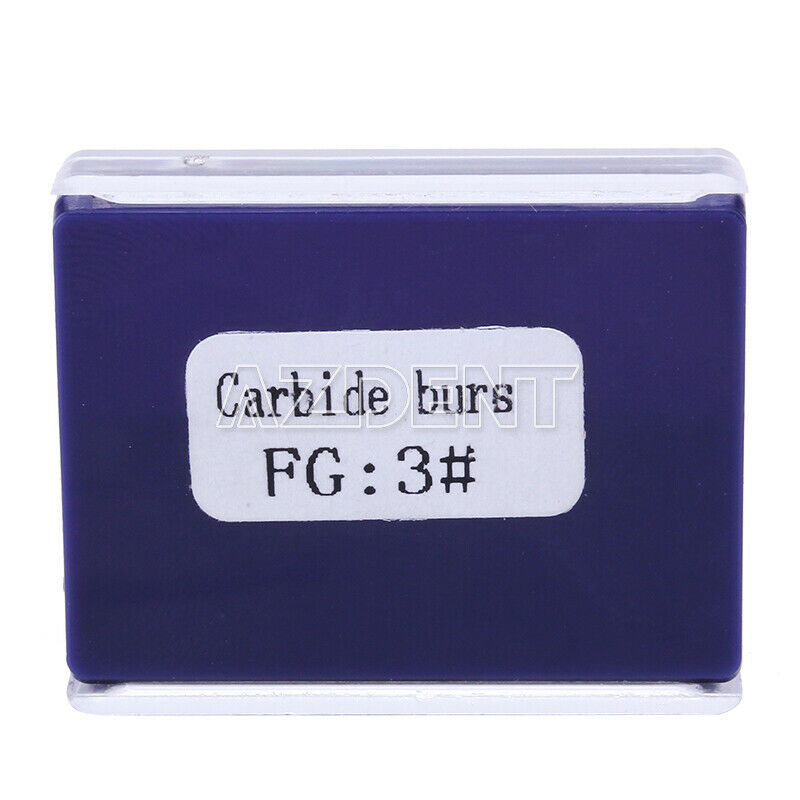 10 Box Dental Tungsten Carbide Burs FG 3 for High Speed Handpiece 10pcs/box