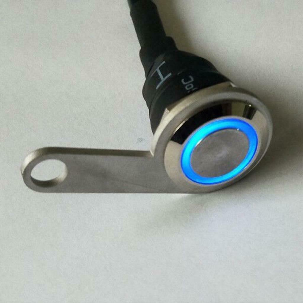 2 Pcs 12V ATV Motorbike LED Handlebar Headlight Foglight Switch Waterproof