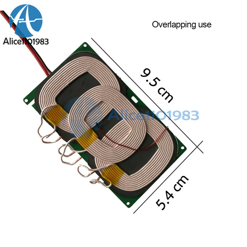 DC10V-24V 20W/15W/10W/7.5W/5W Automatic Recognition Fast Wireless Charger Module