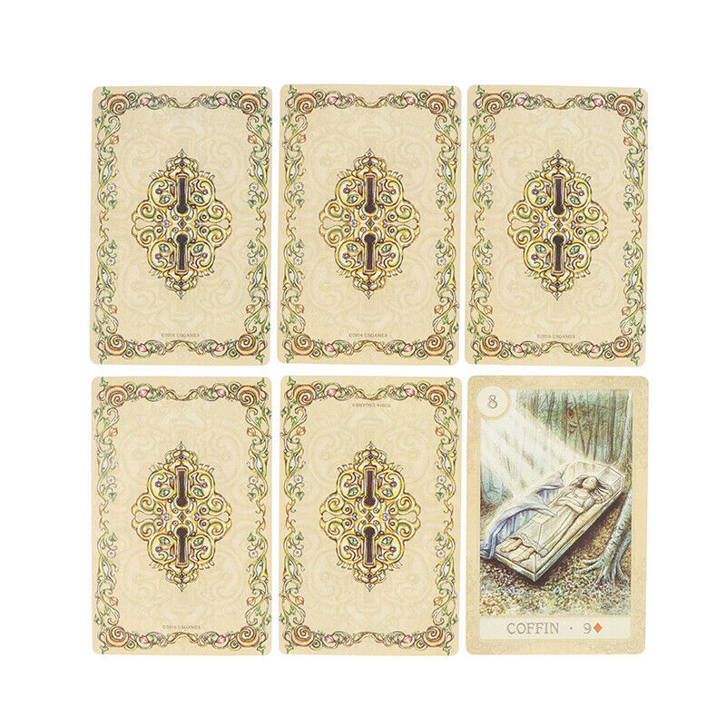 Fairy Tale Lenormand Oracle Card Tarot Card Party Prophecy Divination Board G XC