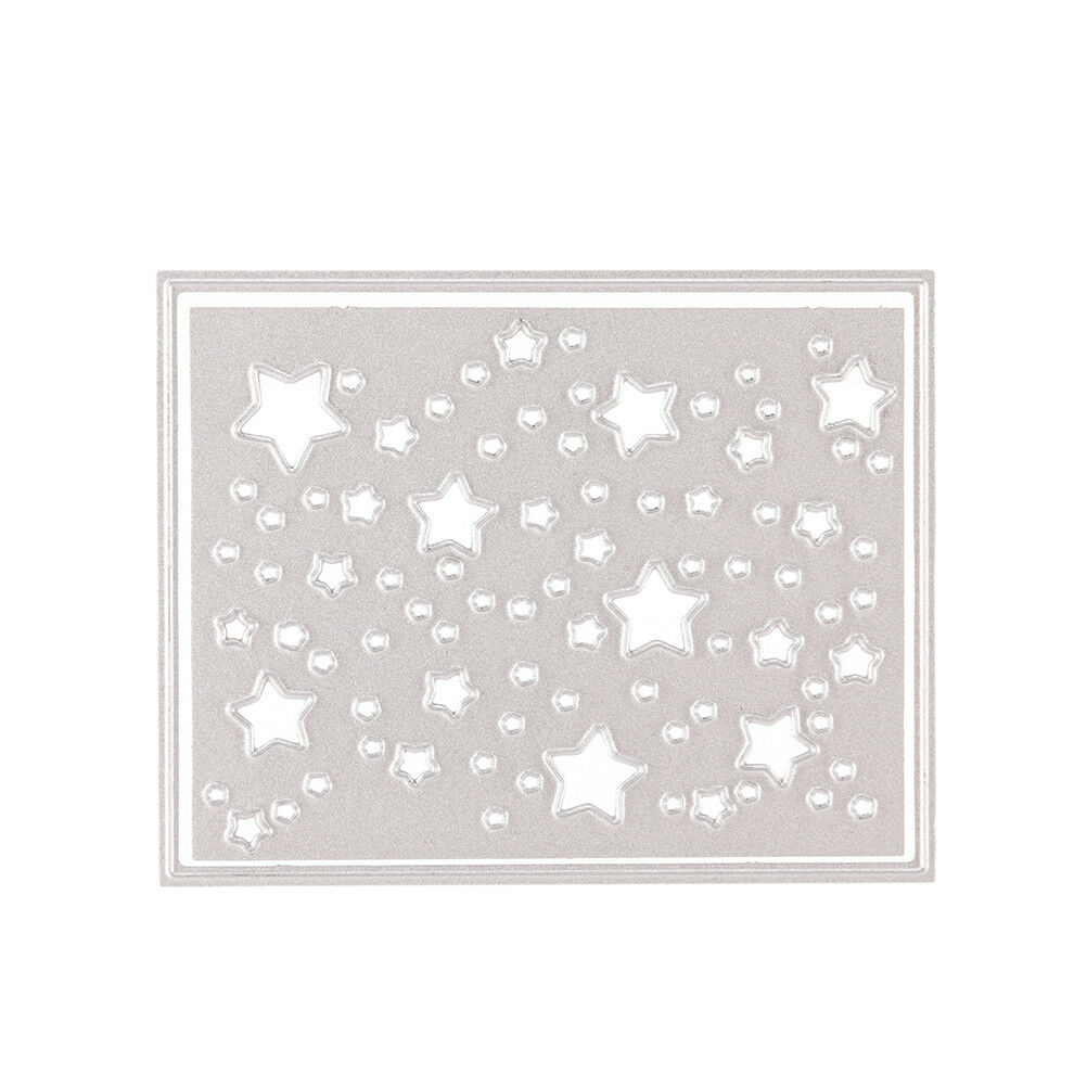 Sky stars Metal Cutting Dies Stencil Scrapbook Album Paper Card Emboss Cra.l8