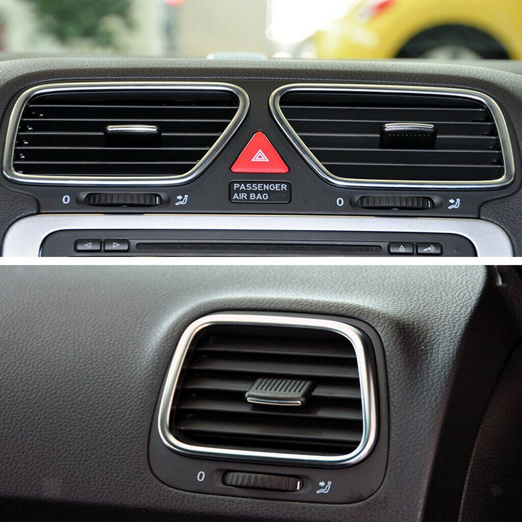 1 Set A/C Air  Outlet Black Tab Clip Repair Kit For VW Scirocco Sagitar