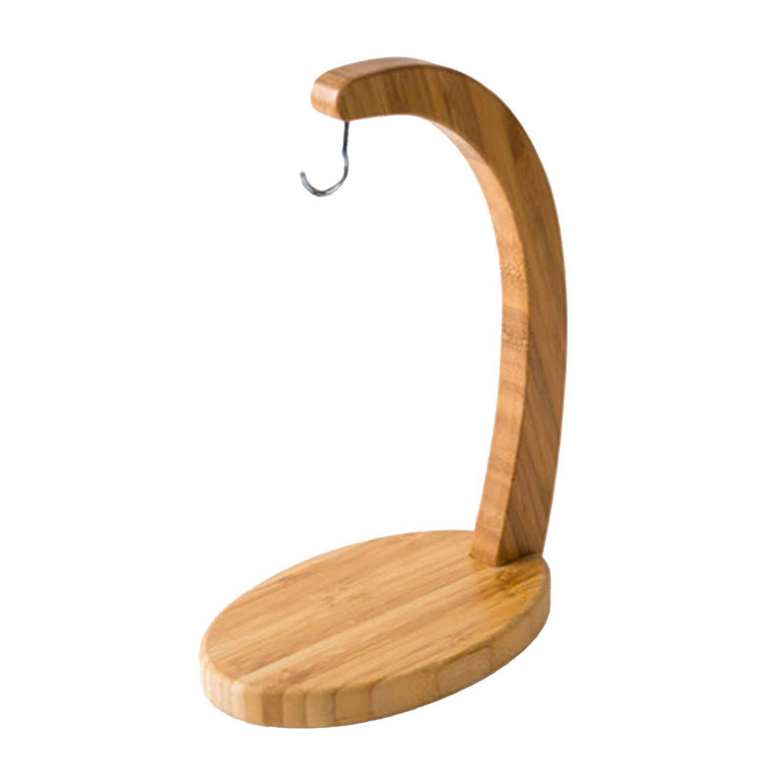 Banana Holder Tree Stand Bamboo Hanger Rack Fruit Display Hook Kitchen
