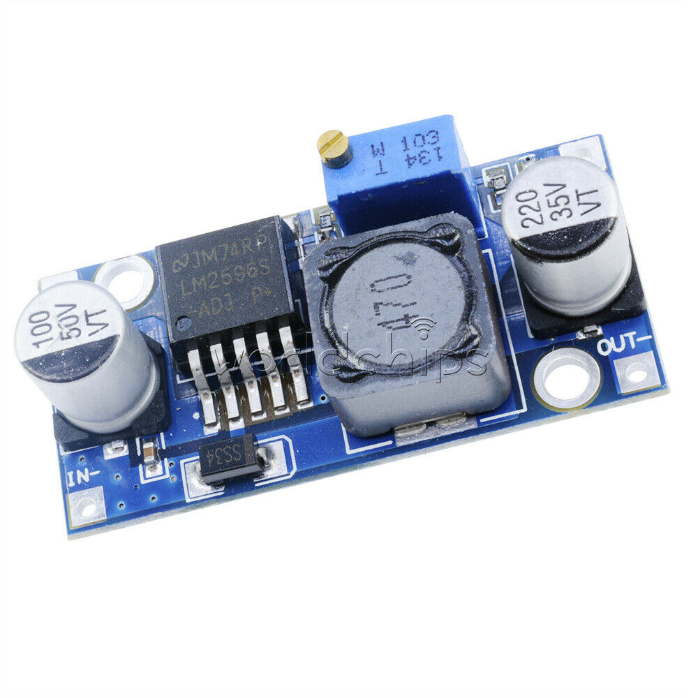 2PCS LM2596 Step-down Module DC Switching Regulator Power Supply Buck Converter