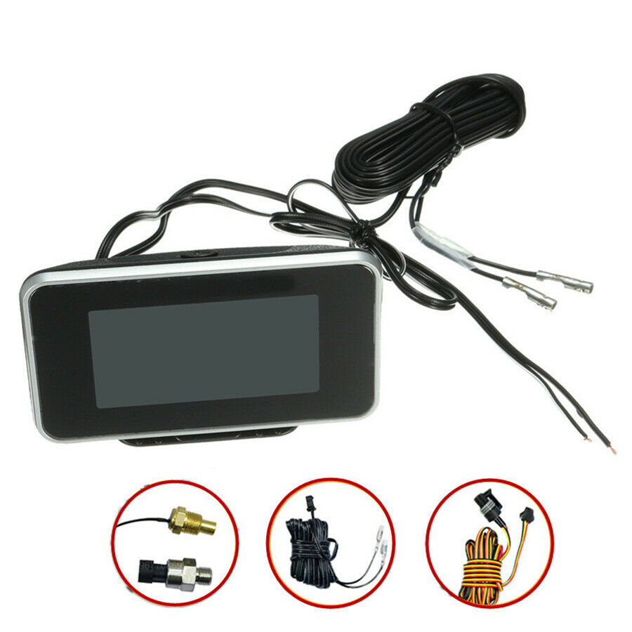 4 IN1 Digital Oil Pressure Meter/Voltmeter/Water Temp/Fuel Level Gauge Universal