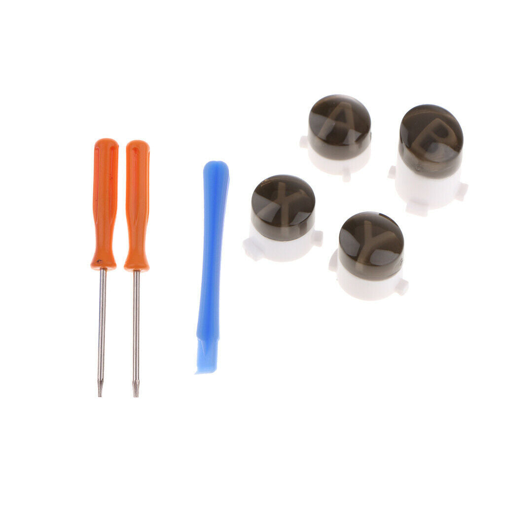 Aluminum ABXY Bullet Buttons Replacement for   One Controller + Tools