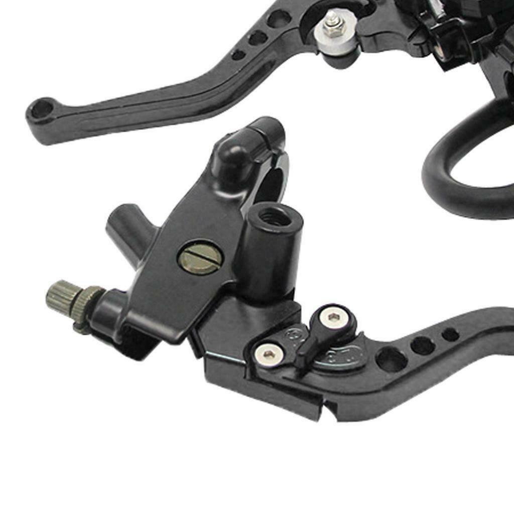 2Pack 7/8'' Front Brake Clutch Master Cylinder Lever Set Assembly Black New