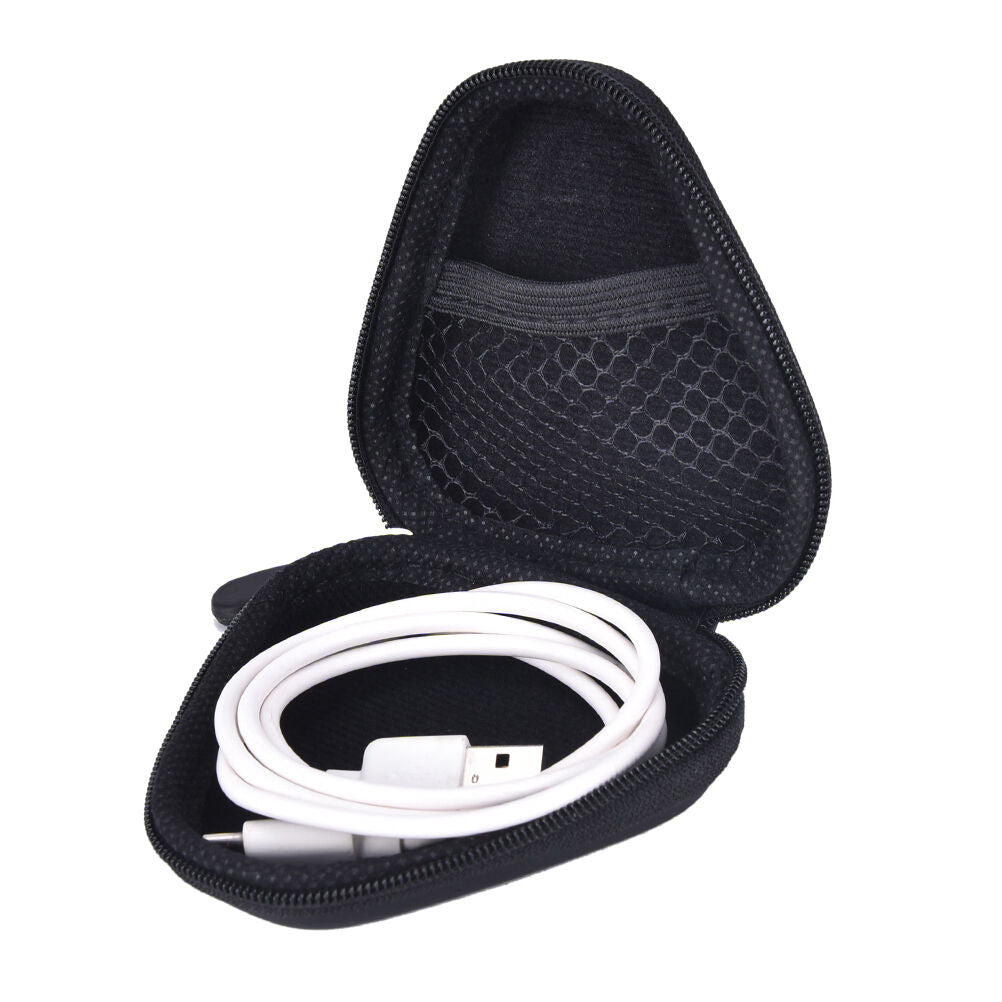 New Unisex Women Triangle Headset Men Gift Zipper Coin Purse Key Wallet PoucBDA