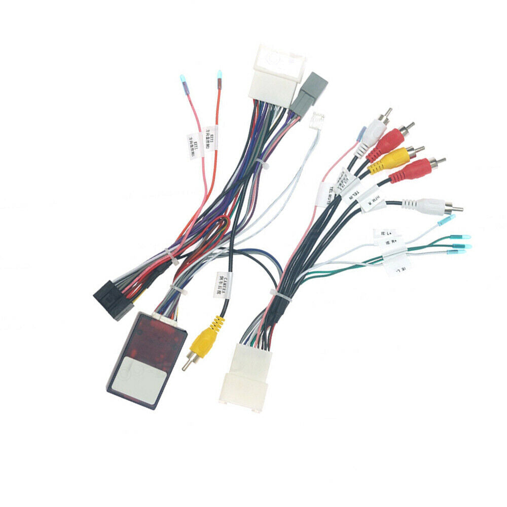 16Pin Car Stereo Radio Wiring Harness w/ Canbus For Mitsubishi Pajero  2018-2020
