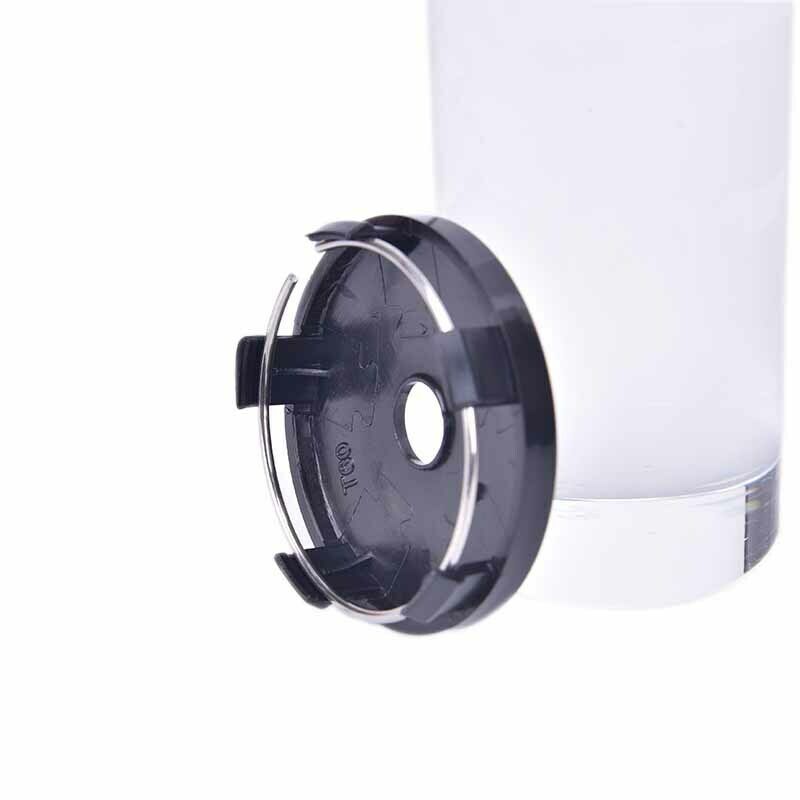 2x 60x58mm Universal Carbon Fiber Surface Auto Wheel Center Hub Caps Cove.l8