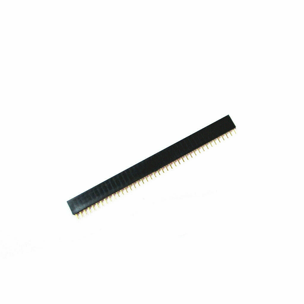 40Pcs PCB 40 Pin Male Female 2.54mm Single Row For    Prototype Header