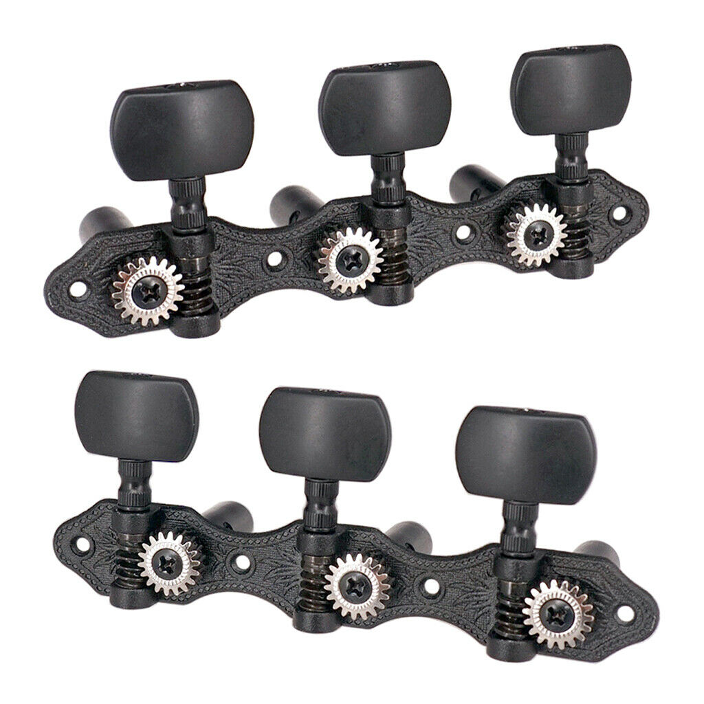 2 Pieces Open Gear Guitar Tuning Pegs, Tuning Pegs