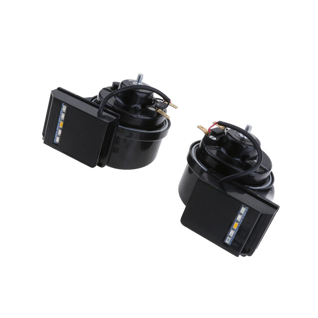 Led Alarm Sound Vehicle Car Horn Siren DC 12V
