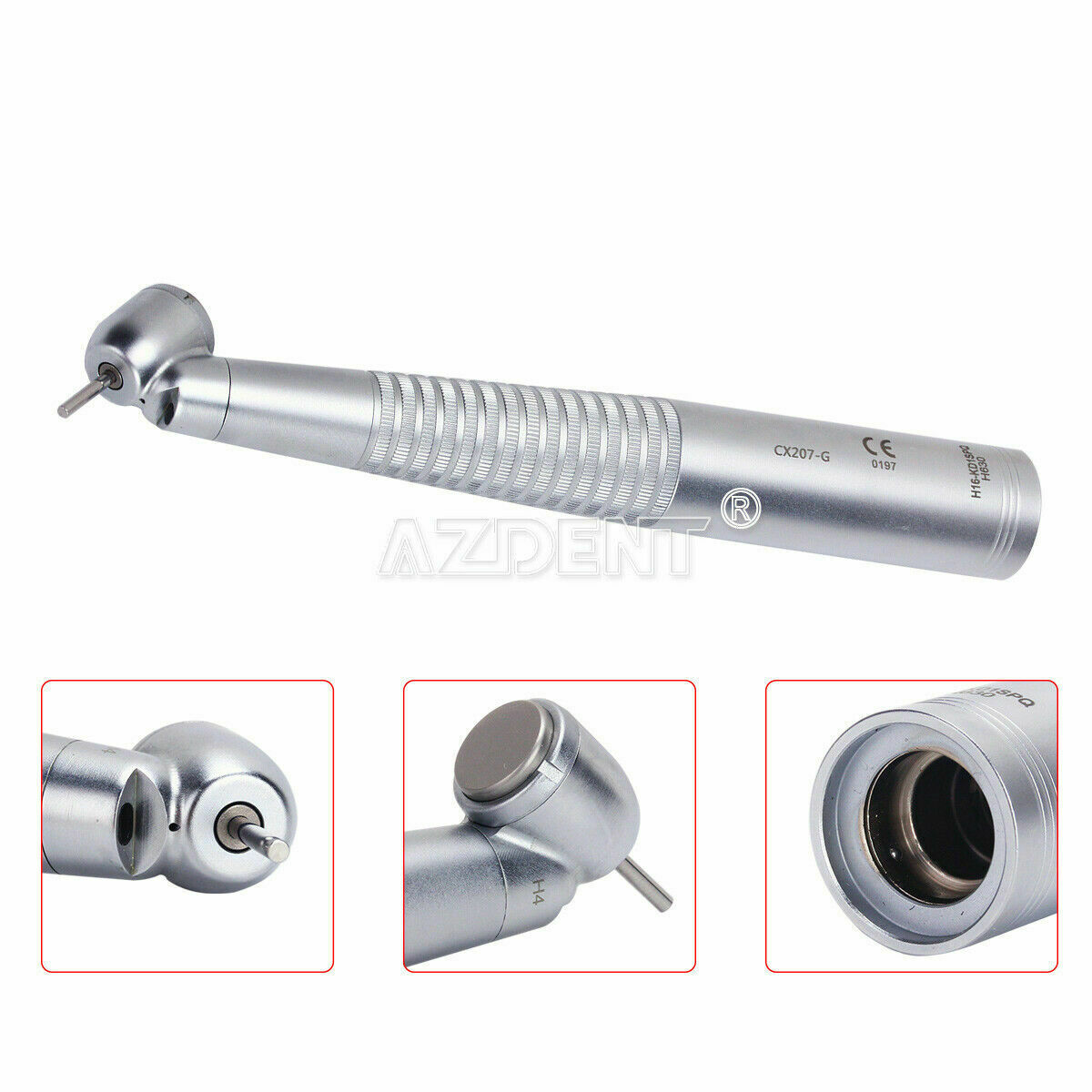 Dental LED Fiber Optic 45 Degree Surgical High Speed Handpiece Caries Treatment
