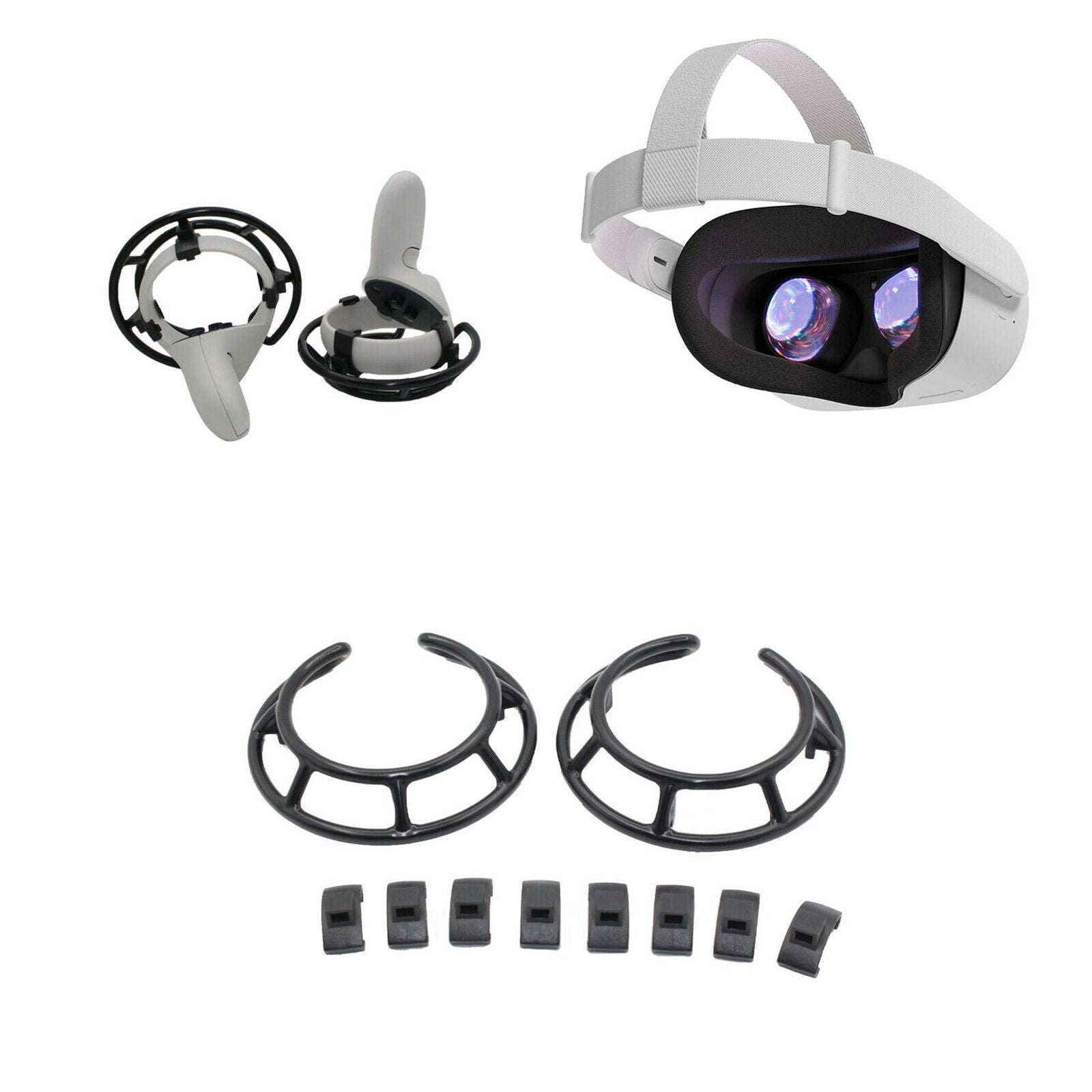 Anti-collision Protection Frame Cover Accessories For Oculus Quest 2 VR Headset