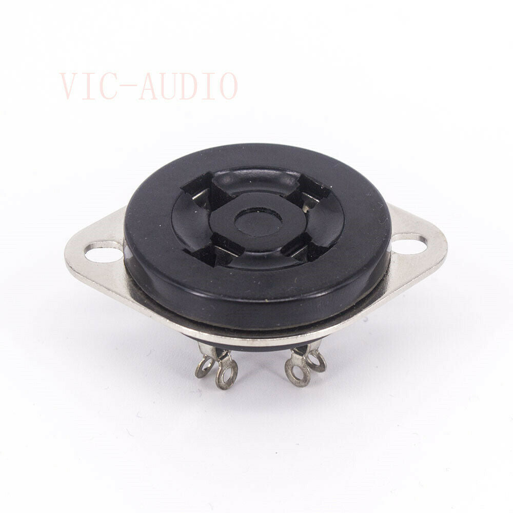 2PCS 4Pin Tube Socket For FU-811 274A 572B 2A3 300B Vacuum Tube Amplifier DIY
