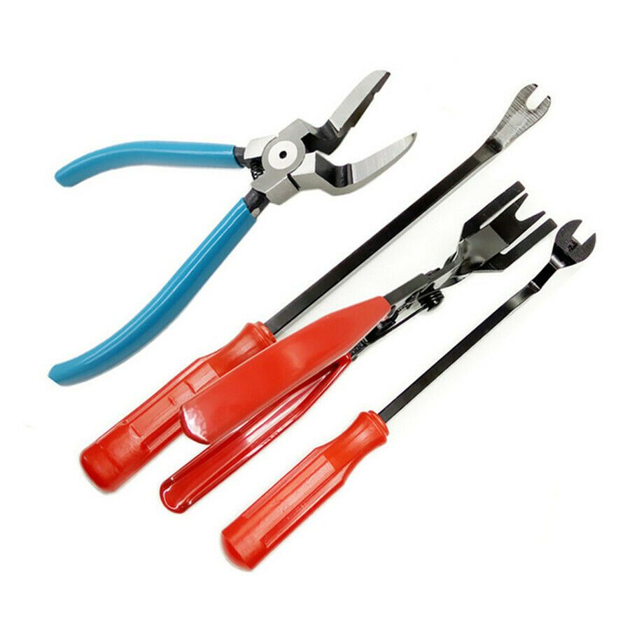 4 Pcs /Set Car Trim, Molding, Door Panels and Dashboards Removal Pliers Tool