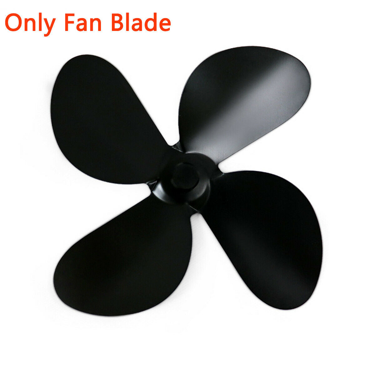 4 Blades For Heat Powered Wood Stove Fan Wood Burner Fireplace Eco Friendly Fan