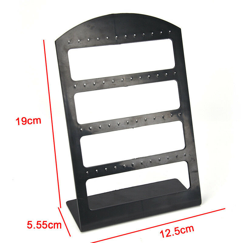48 Holes Earrings Jewelry Plastic Display Rack Stand Organizer Holde.l8