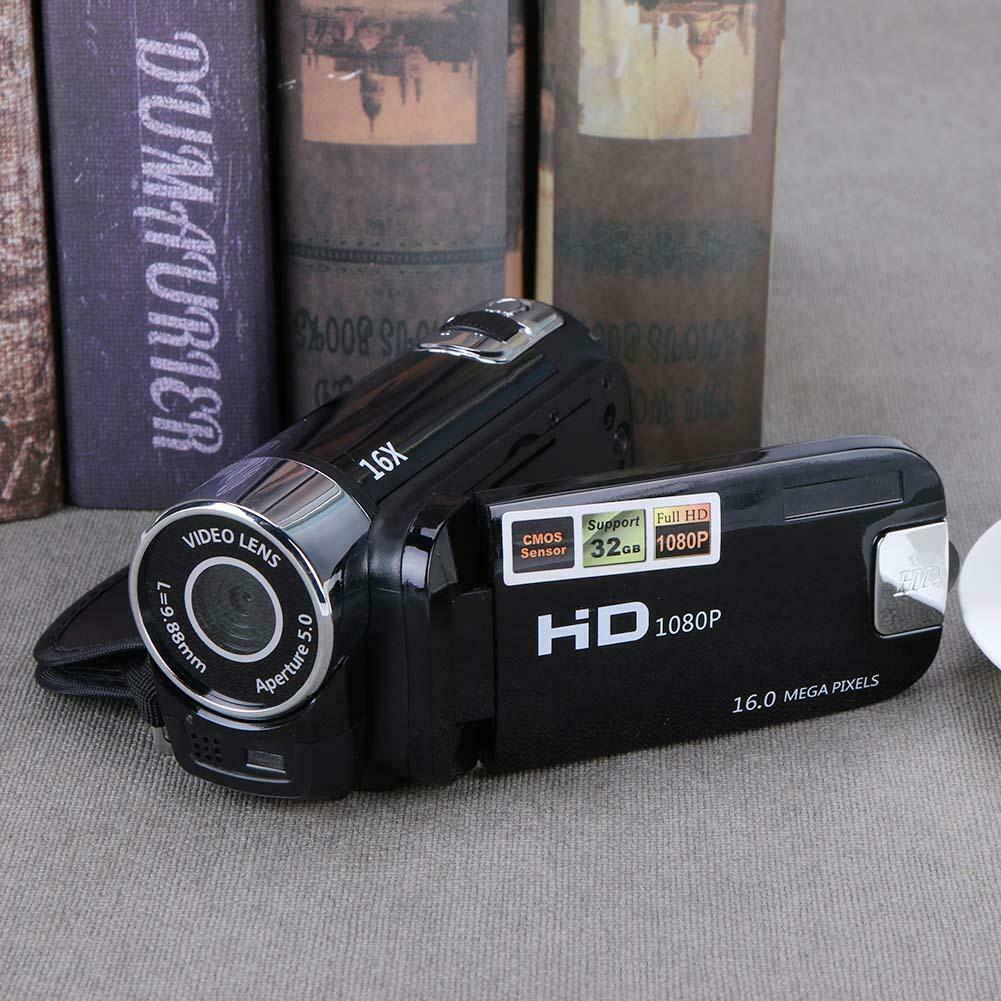 2.7" Full HD 1080P 32GB 16x Zoom Camcorder DV Cams SD/SDHC Digital Video Camera