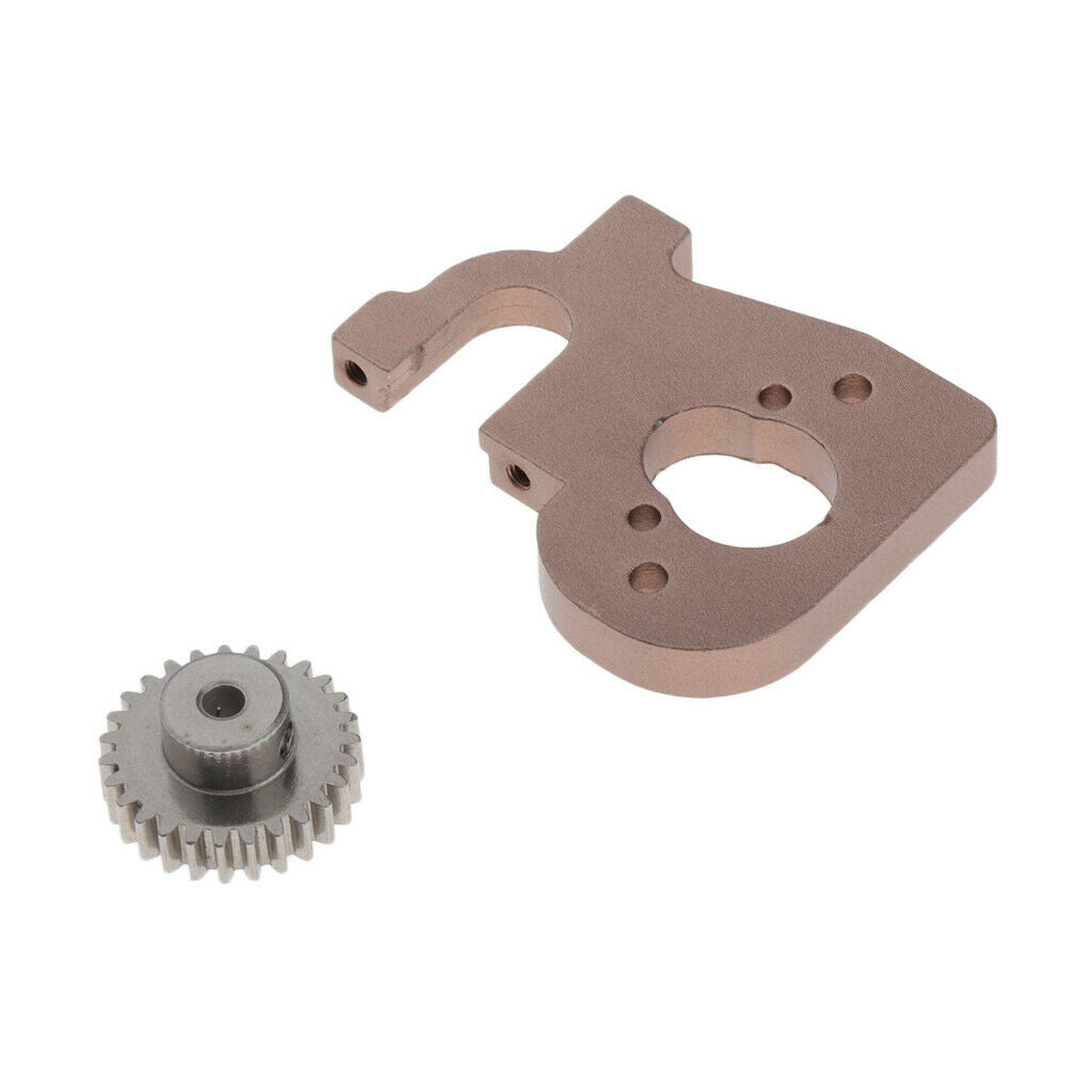 1/14 RC Car Motor + 27T Motor Gear + Heatsink Upgrade Part for WLtoys 144001