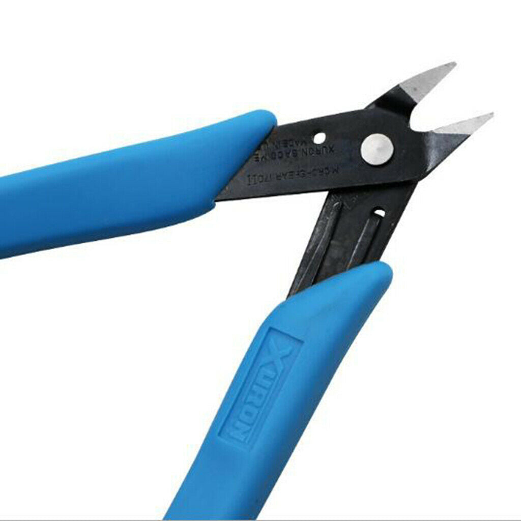 5" Wire Flush Cutter Mini Diagonal Cutting Pliers For Electronics