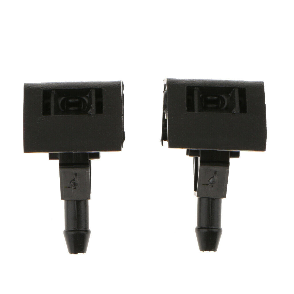 1 Pair Front Wiper Washer Spray Jet Nozzles For  QASHQAI I MK1 06-14