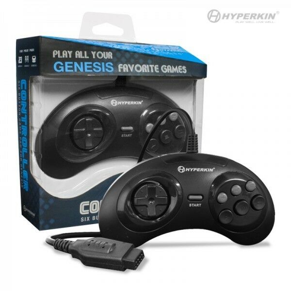 New Sega Genesis Premium 6-Button Controller - Hyperkin "GN6"