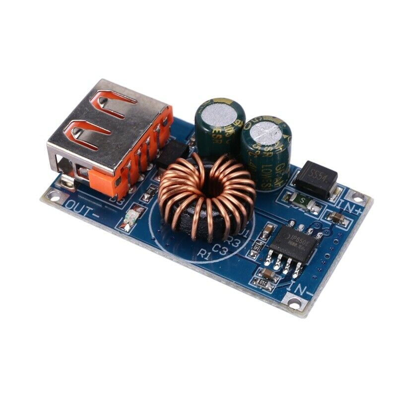 Usb Dc Step-Down Module 12V/24V To Qc3.0 Fast Charge Mobile Phone Charging BoaD3