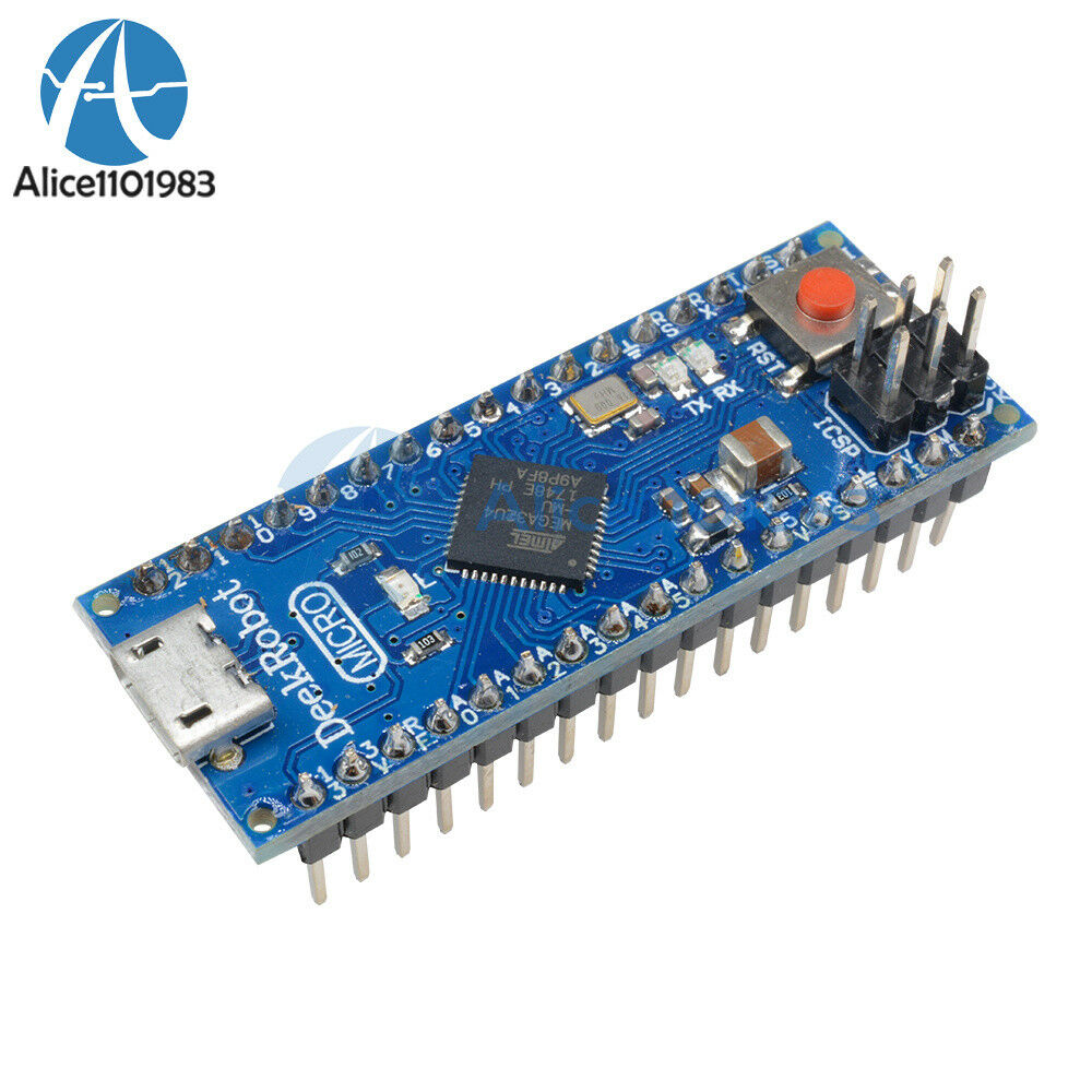 5V 16MHz ATmega32u4 Micro Controller Board for Arduino w/ Cable Replace Pro Mini
