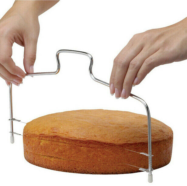 Slices Adjustable Wire Cake Slicer Bread Layered Device