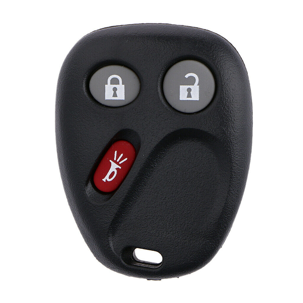 3-button Remote Key Case Fob Shell Replacement for GM Chevrolet Cadillac