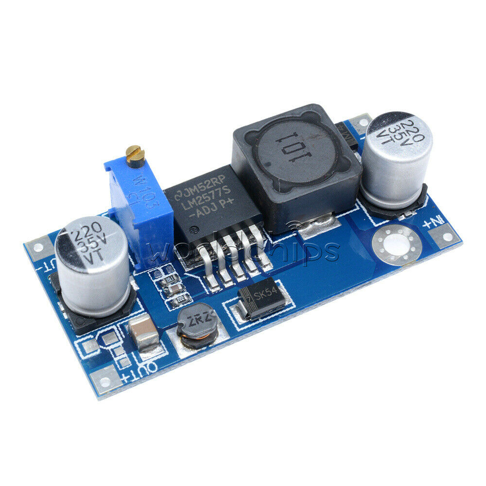LM2577S DC-DC Boost Converter 3A 15W Adjustable Step Up Power Supply Module