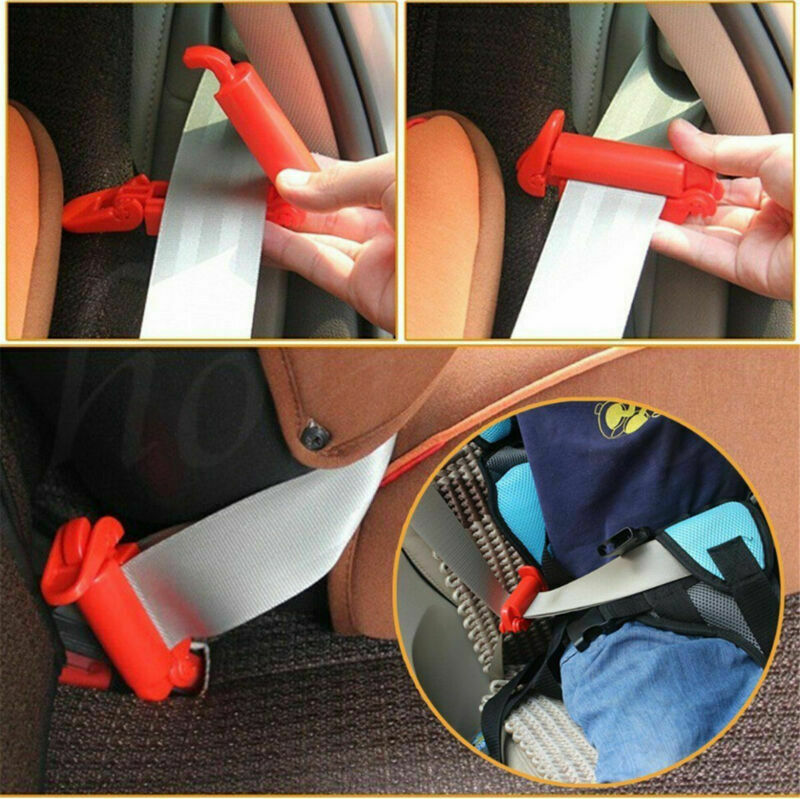 1pc Kids Children Car Seat Safety Belt Clip Buckle Child Toddler Safe Strap Lock