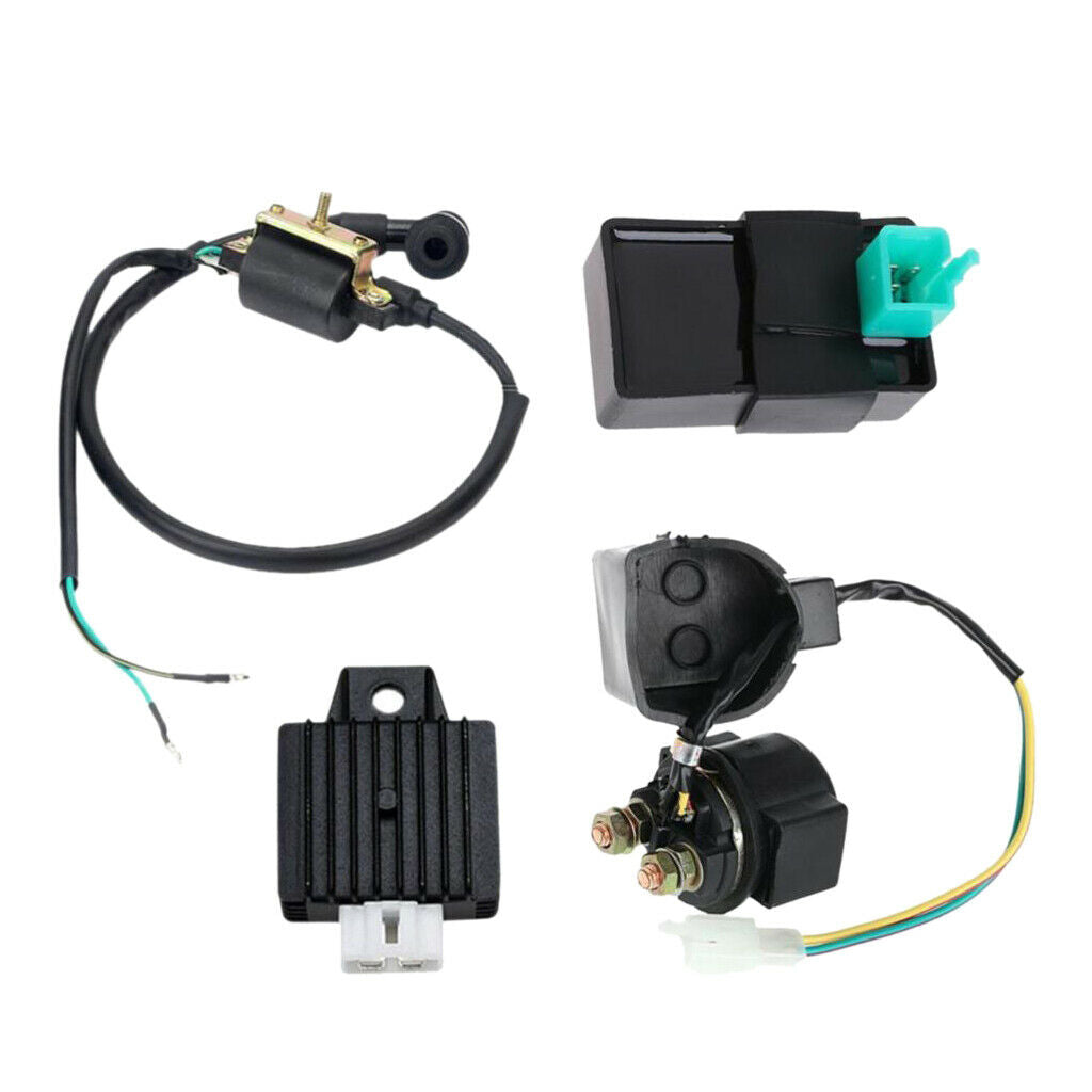 Motorbike CDI Ignitor Relay Regulator Rectifier for 50cc-110cc Chinese ATV