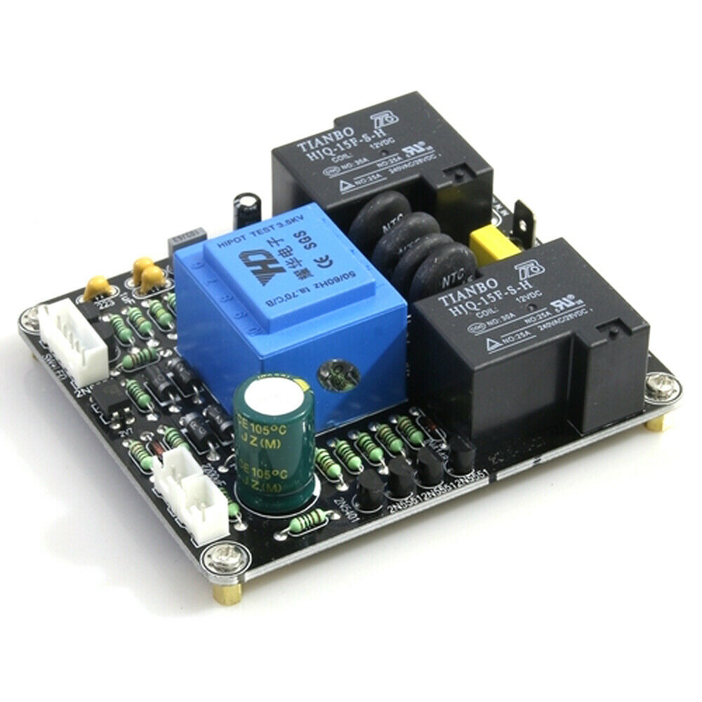Class A power amplifier delay Soft Start table temperature (Auto Reset Switch)