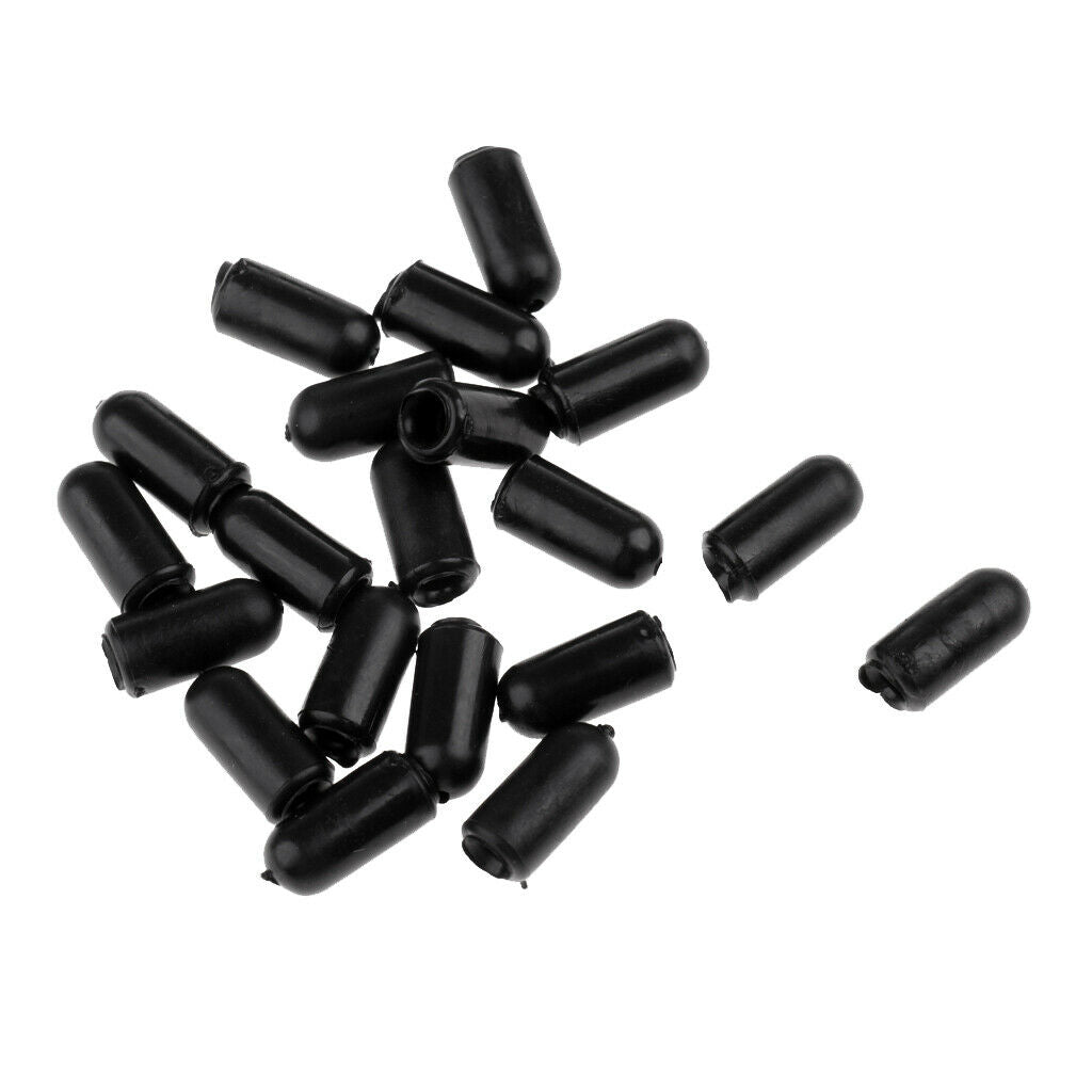 20x fishing shock absorbing rubber buffer beads for rig Hestellen - fishing
