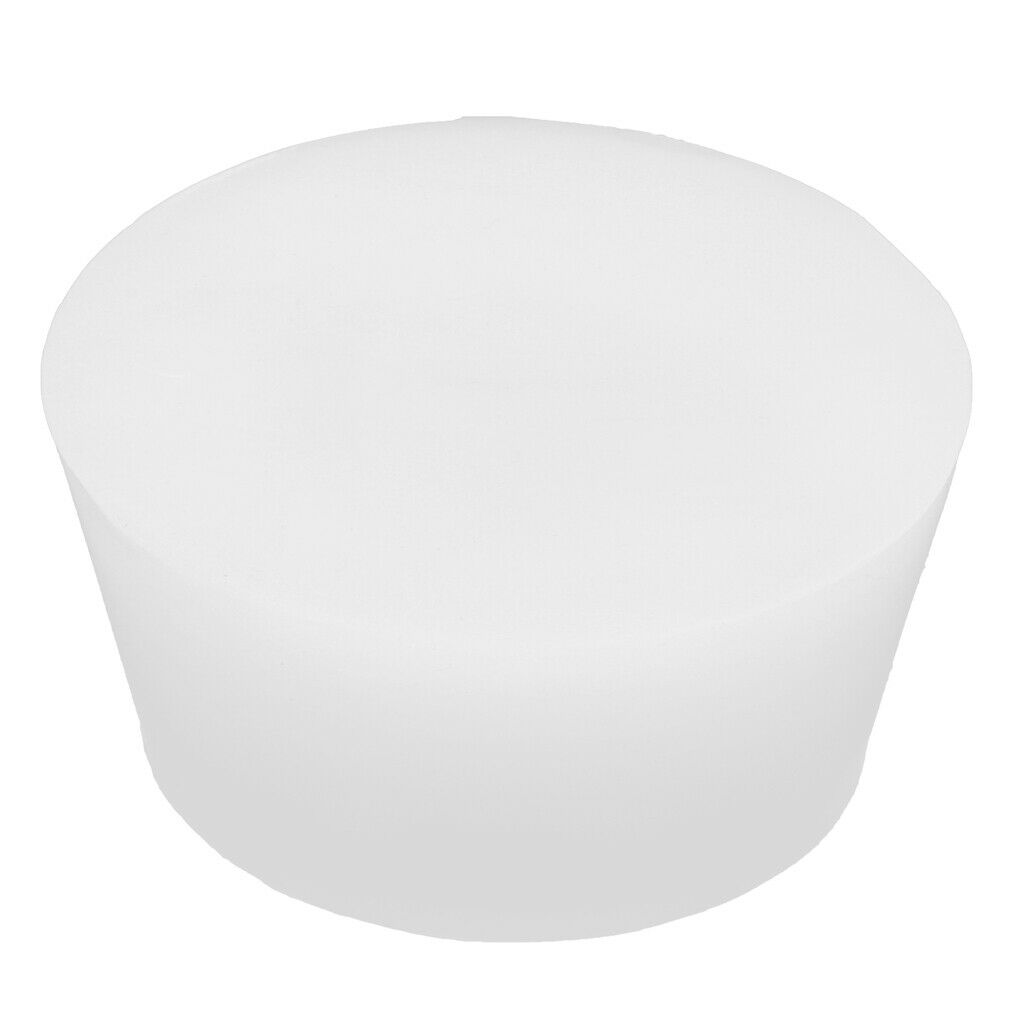 White Solid Silicone Bung Rubber Stopper for Brew Accessories 66mm-56mm-41mm