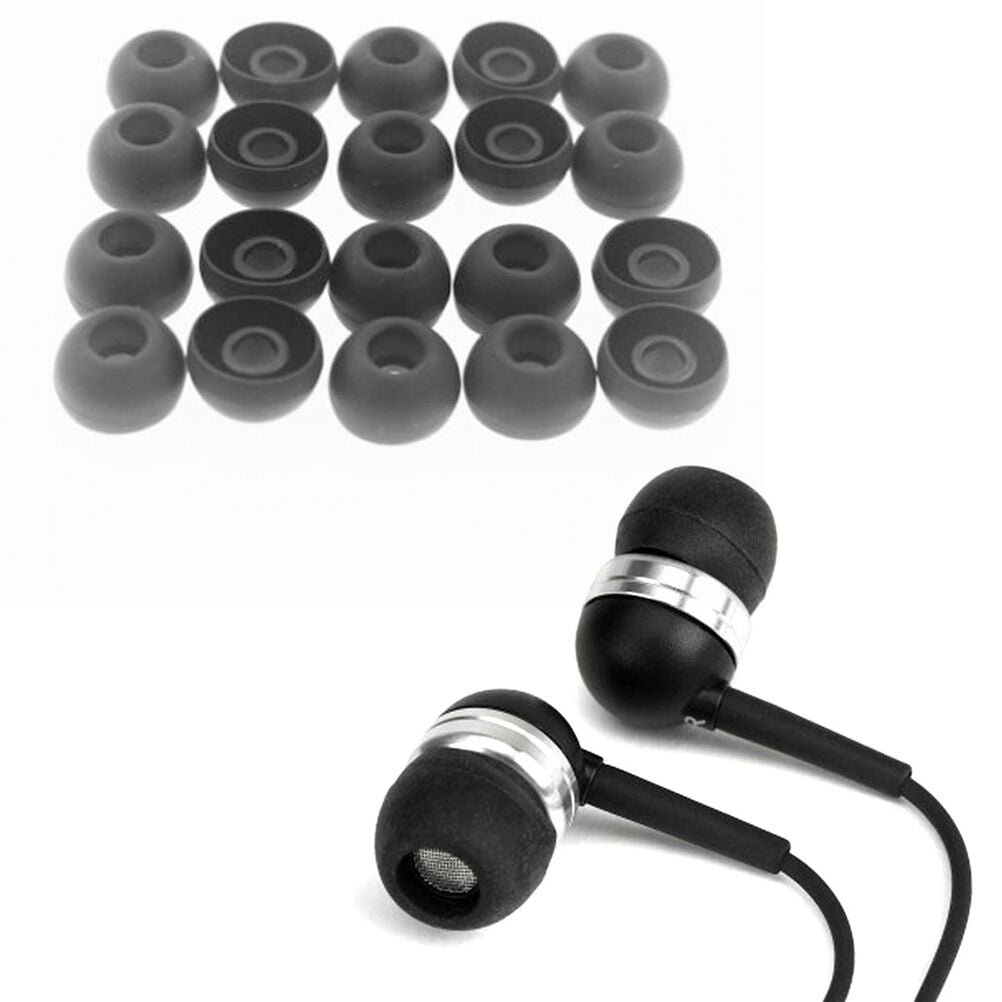 For Universal Earphones Large Replacement Silicone EARBUD Tips Covers 20pcs 、 DD