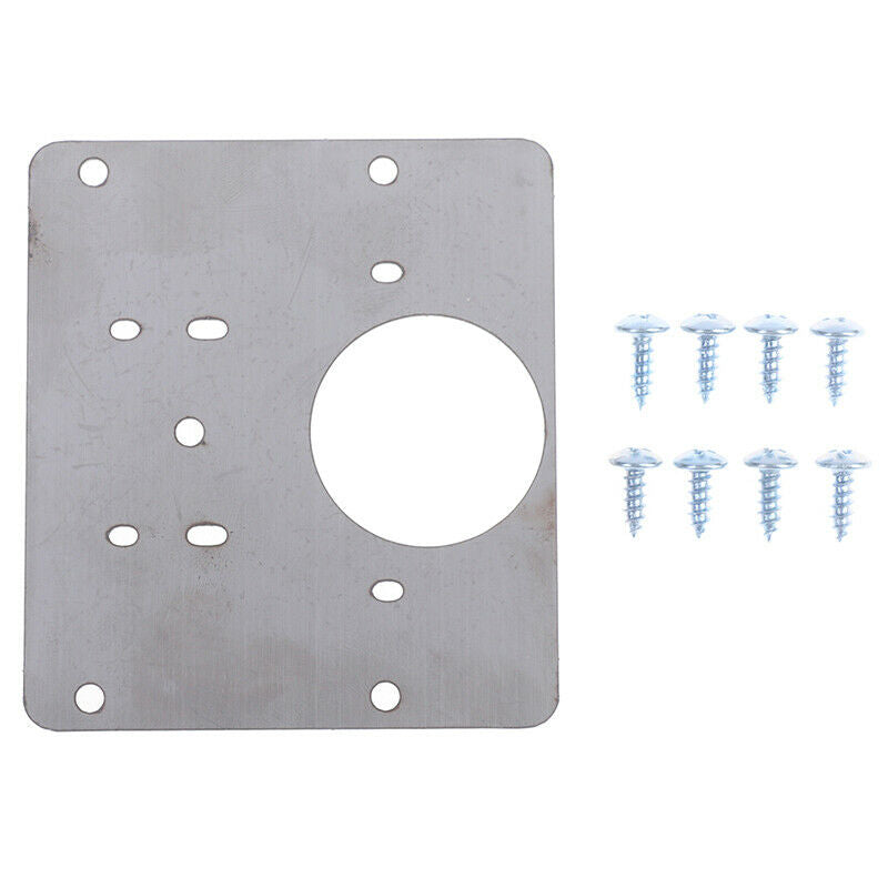 1 set Hinge Repair Plate for Cabinet Furniture Drawer Window Stainless St.l8