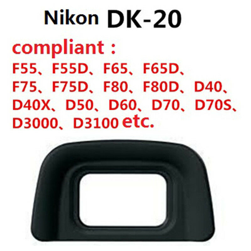 DK-20 Rubber Eyecup Eyepiece For NIKON D5100 D3100 D3000 D50 D60 D70S D5200 BDAU