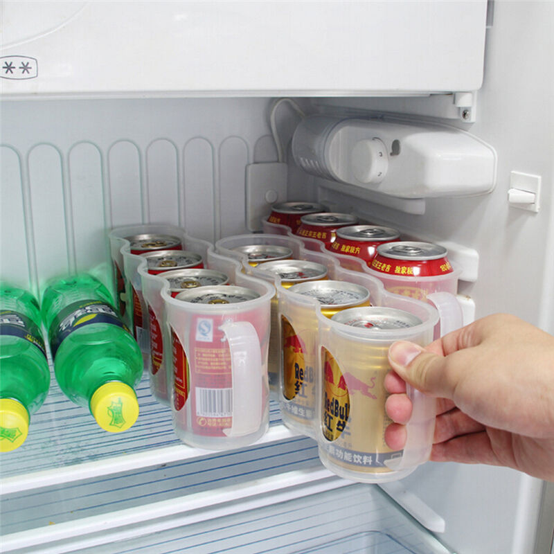 Kitchen Accessories Fridge Beverage Can Space-saving Organizer Storage Box HBDAU