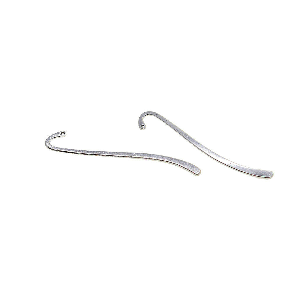 80pcs Retro Metal Bookmarks Flat Hook Craft For Gift Present Souvenirs Gifts