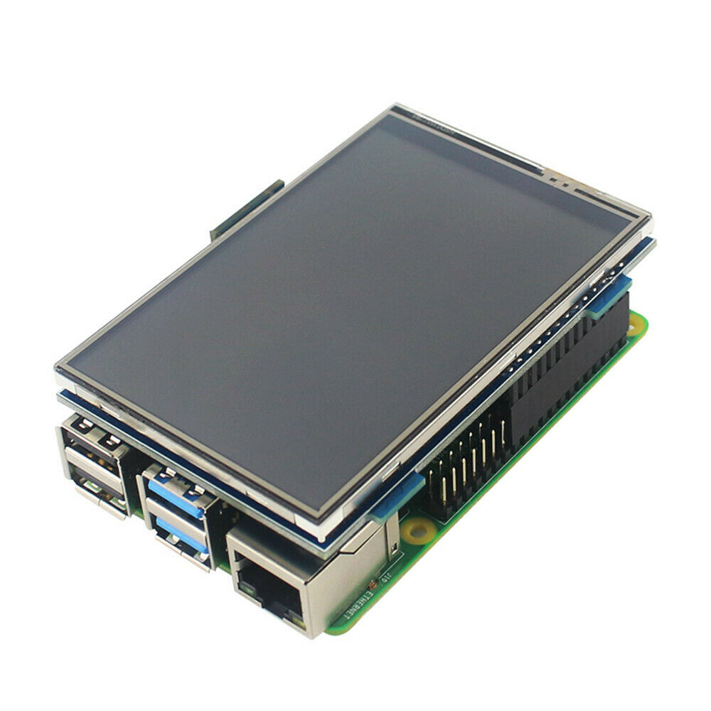 For Raspberry Pi 4 3.5'' Touch Screen TFT LCD Display with Case &Pen Kit 320x480