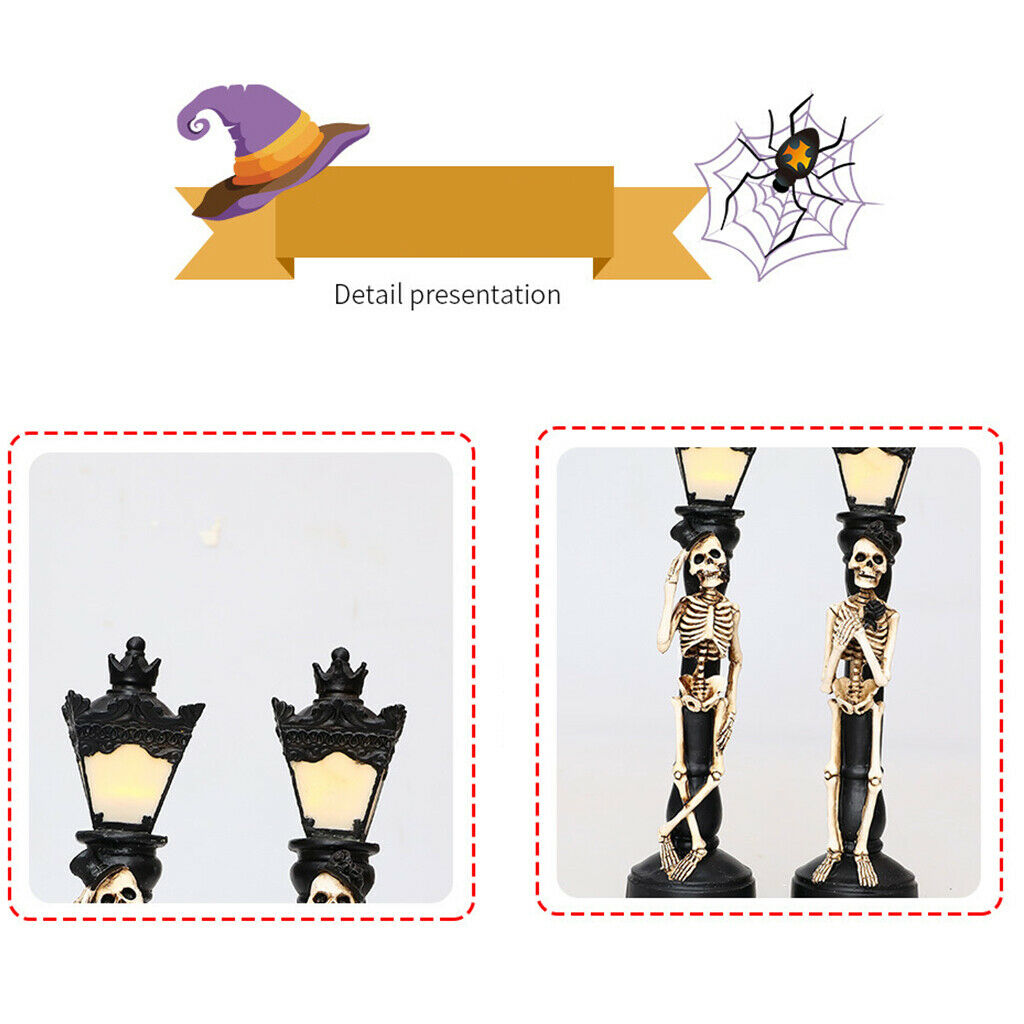 Horror Led Halloween Desk Lamp Night Light Festival Supply Photo Props