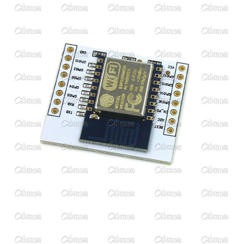 ESP8266 Remote Serial Port WIFI Module + IO adapter plate Expansion Esp8266-12E