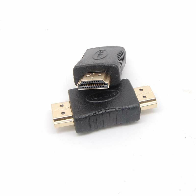 50pcs v1.4 HDMI Type A Male to HDMI Male M/M Connector Converter Adapter HDTV