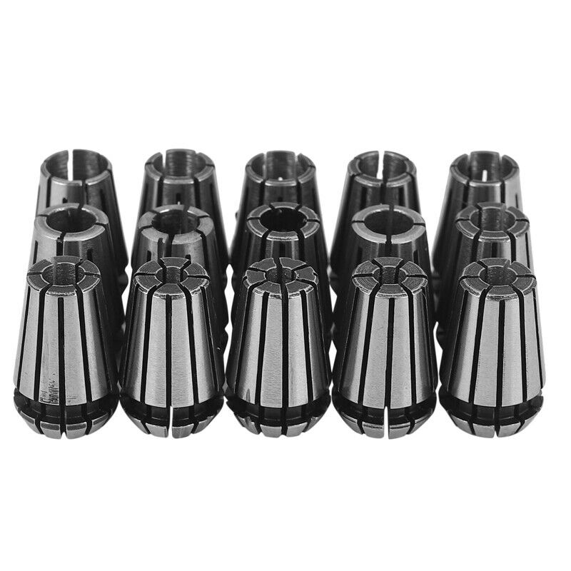 High Quality 15pcs/set ER11 Precision Sp Collet Set For CNC Engraving Machine E6