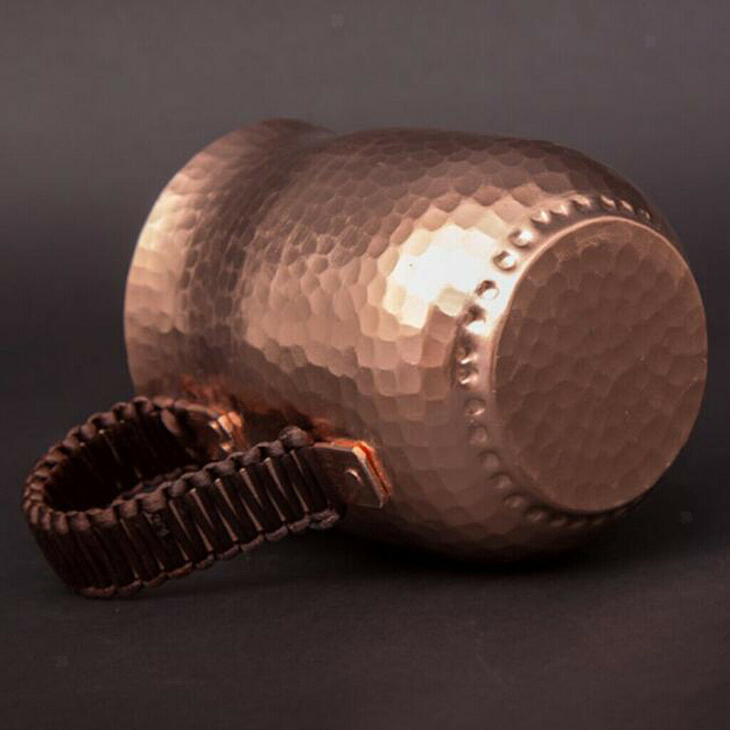 Copper Cup Thicken Hot Milk Cup Mug Coffee Tea Beer Drinking Cup 450ml