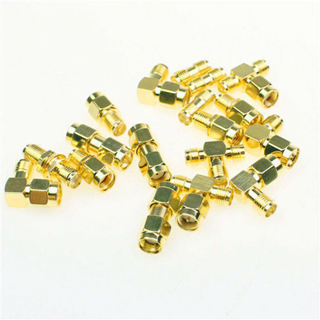 18pcs Different Type SMA Connectors, SMA Kits Connector Converter Adapter